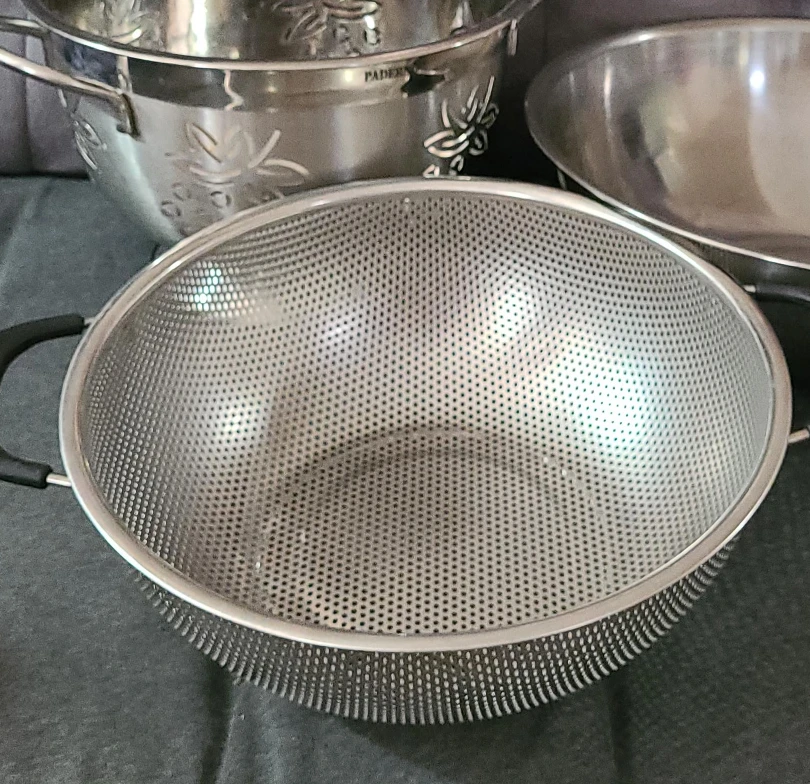 Stainless Steel Colander & Mixing Bowl Set