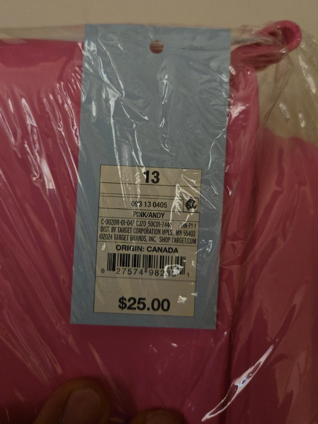 Cat & Jack Pink Rain Boots - Size 13
