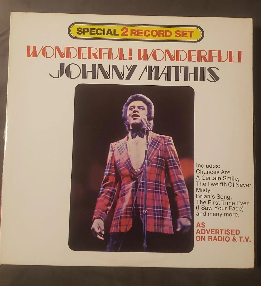 Johnny Mathis - Wonderful! Wonderful! 2 Record Set thumbnail