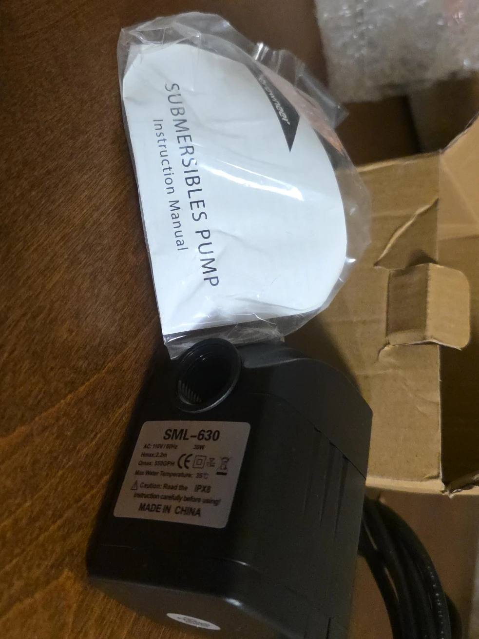 Browneer SML-630 Submersible Pump - New in Box