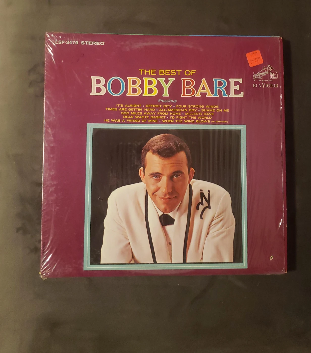 The Best of Bobby Bare Vinyl Record thumbnail