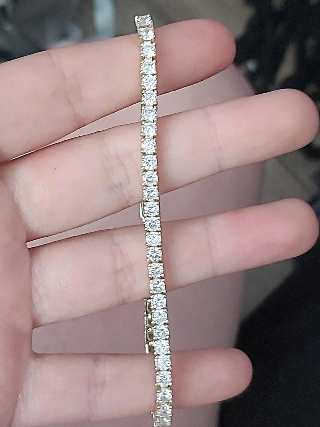 Tennis Bracelet Gold