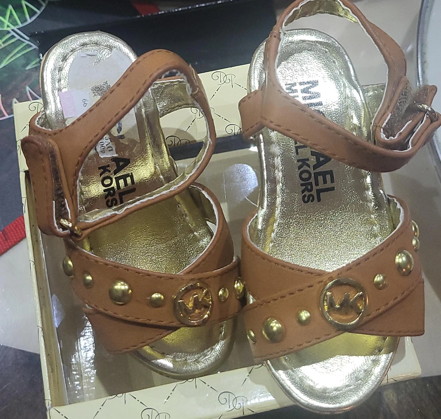 Michael Kors Toddler Sandals - Size 5