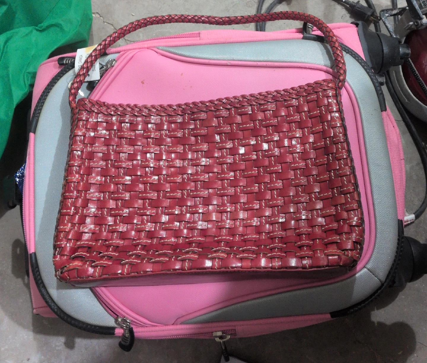 Elliott Lucca Woven Handbag