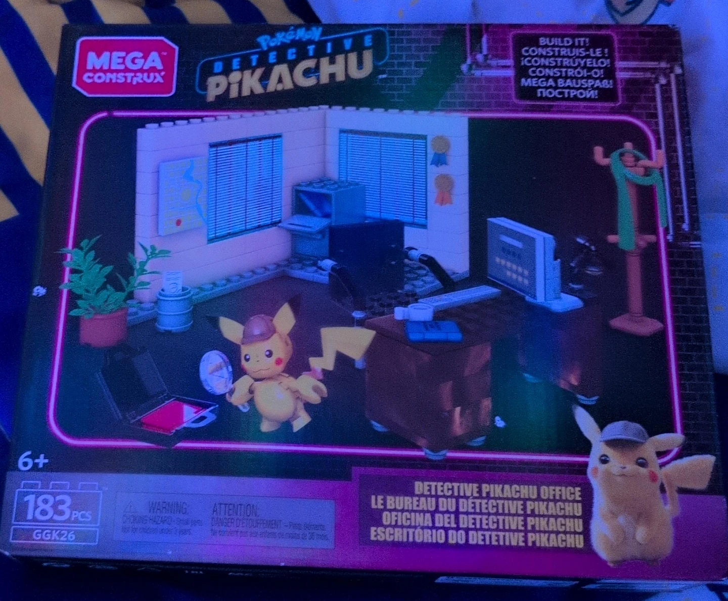 Mega Construx Pokémon Detective Pikachu Office Set