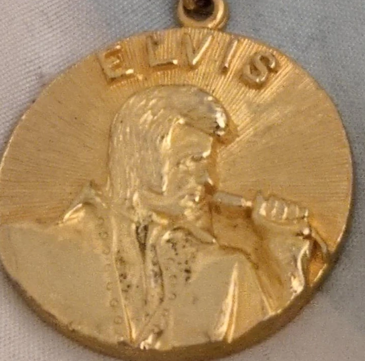 Elvis Presley Gold Pendant
