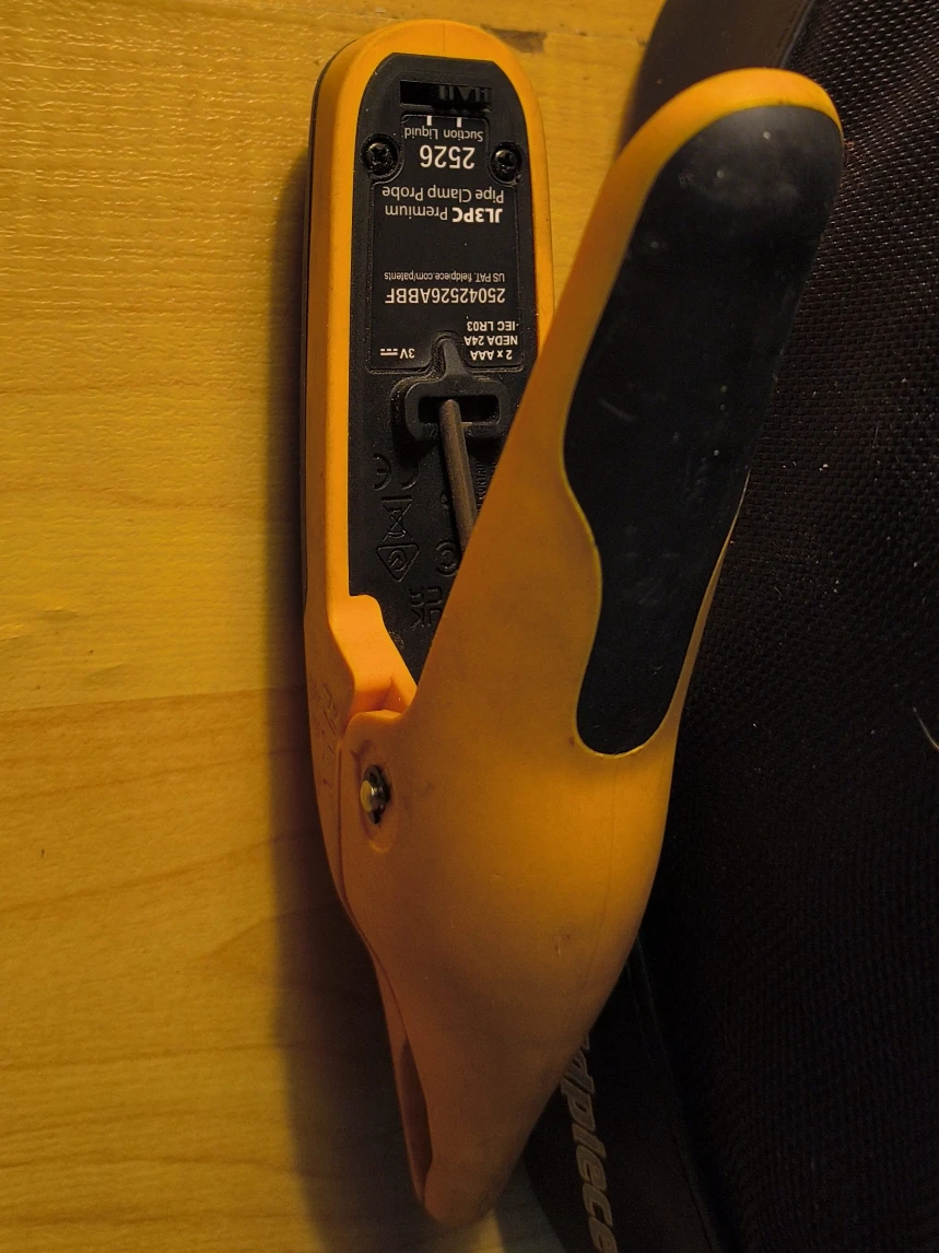 Fieldpiece JL3PC Premium Pipe Clamp Probe