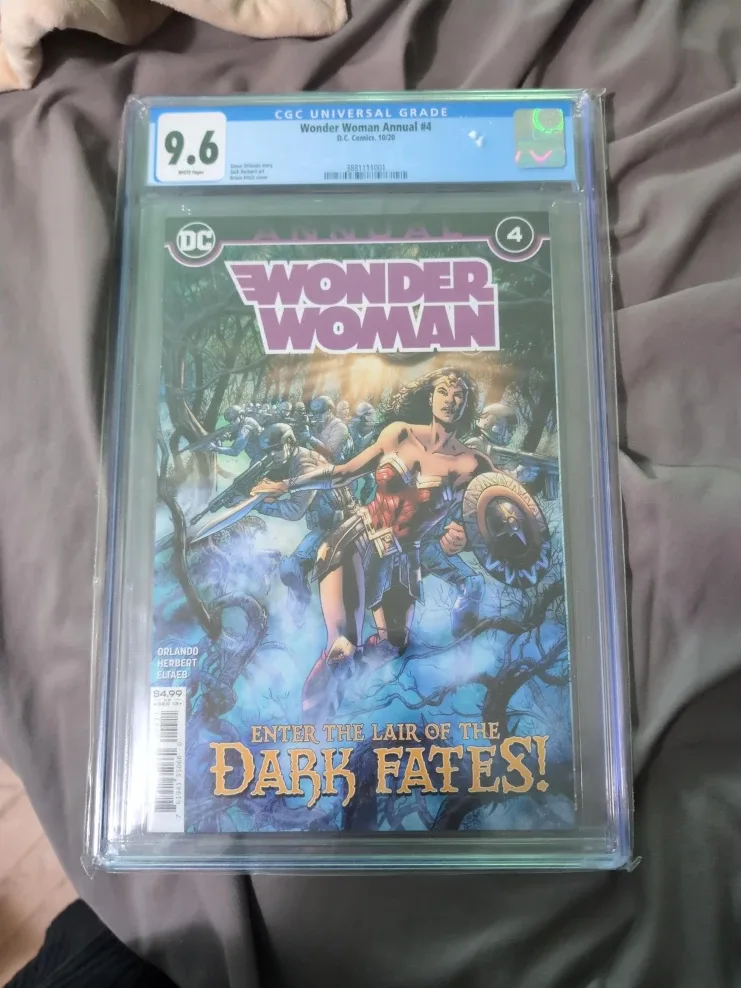 Wonder Woman Annual #4 CGC 9.6 Grade