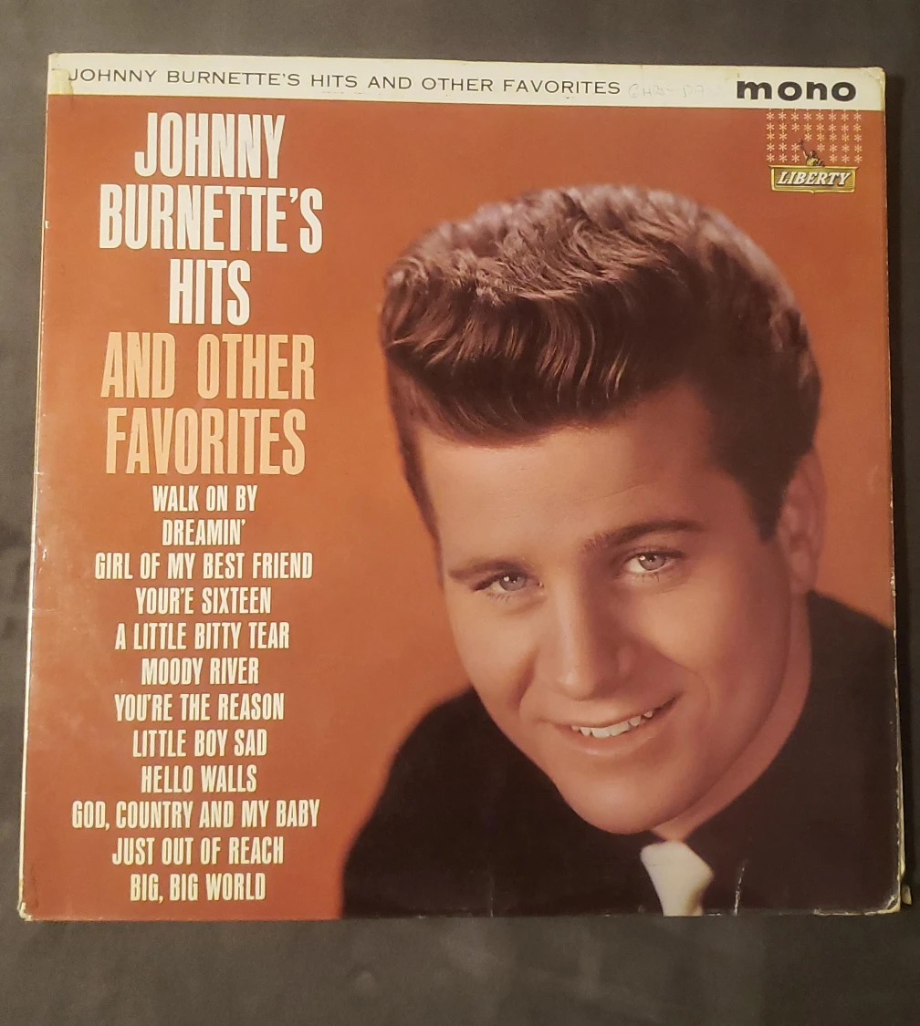 Johnny Burnette's Hits and Other Favorites Vinyl Record thumbnail