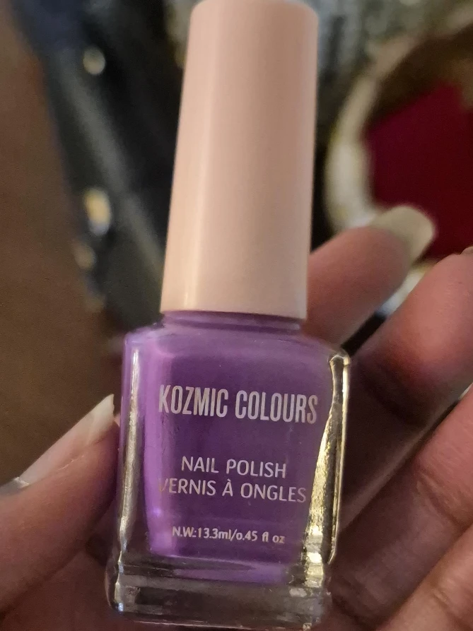 Kozmic Colours Purple Nail Polish image indicator(1)