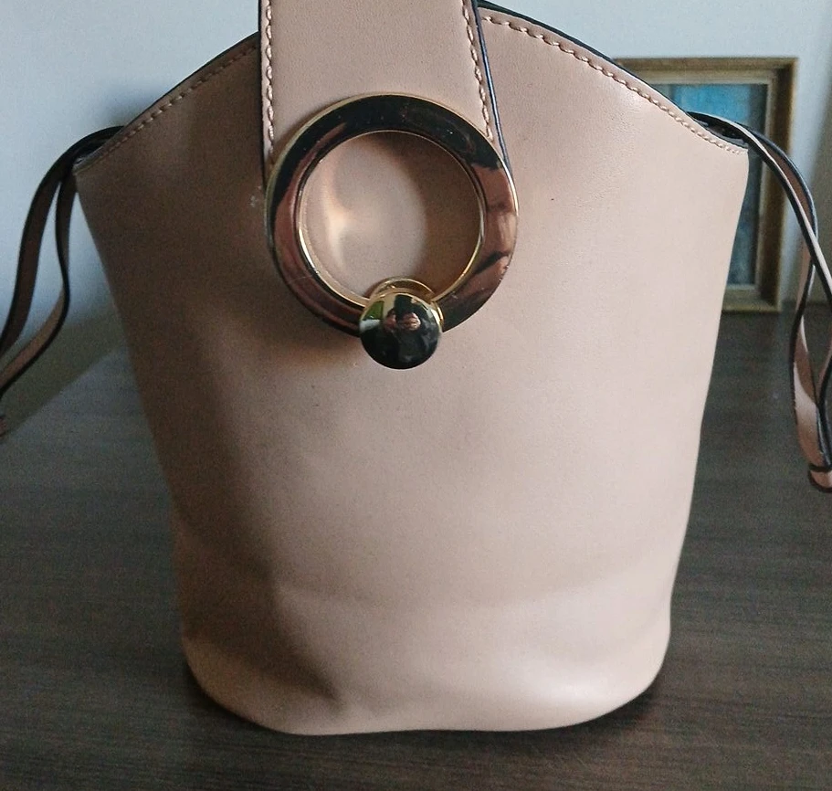 ALDO Beige Bucket Bag