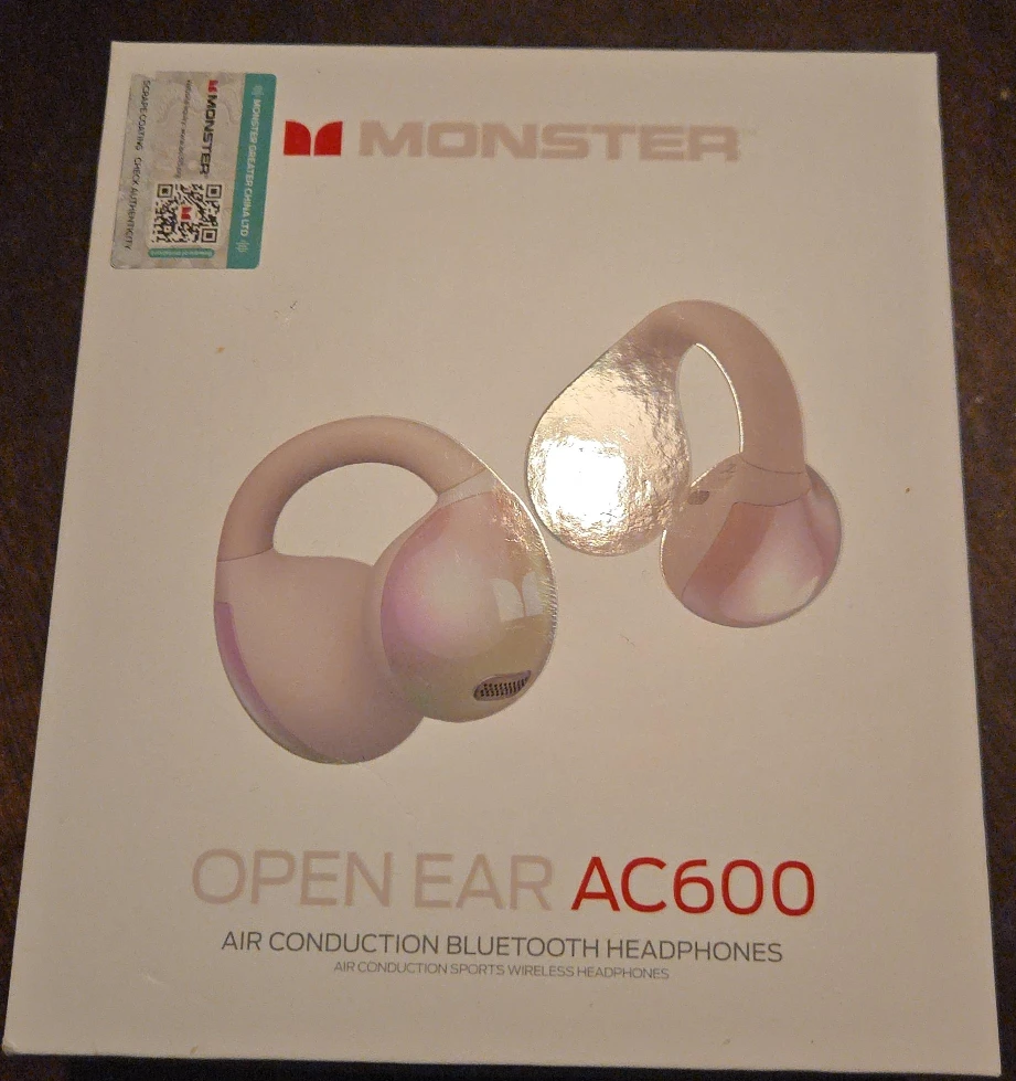 Monster Open Ear AC600 Headphones - New in Box!