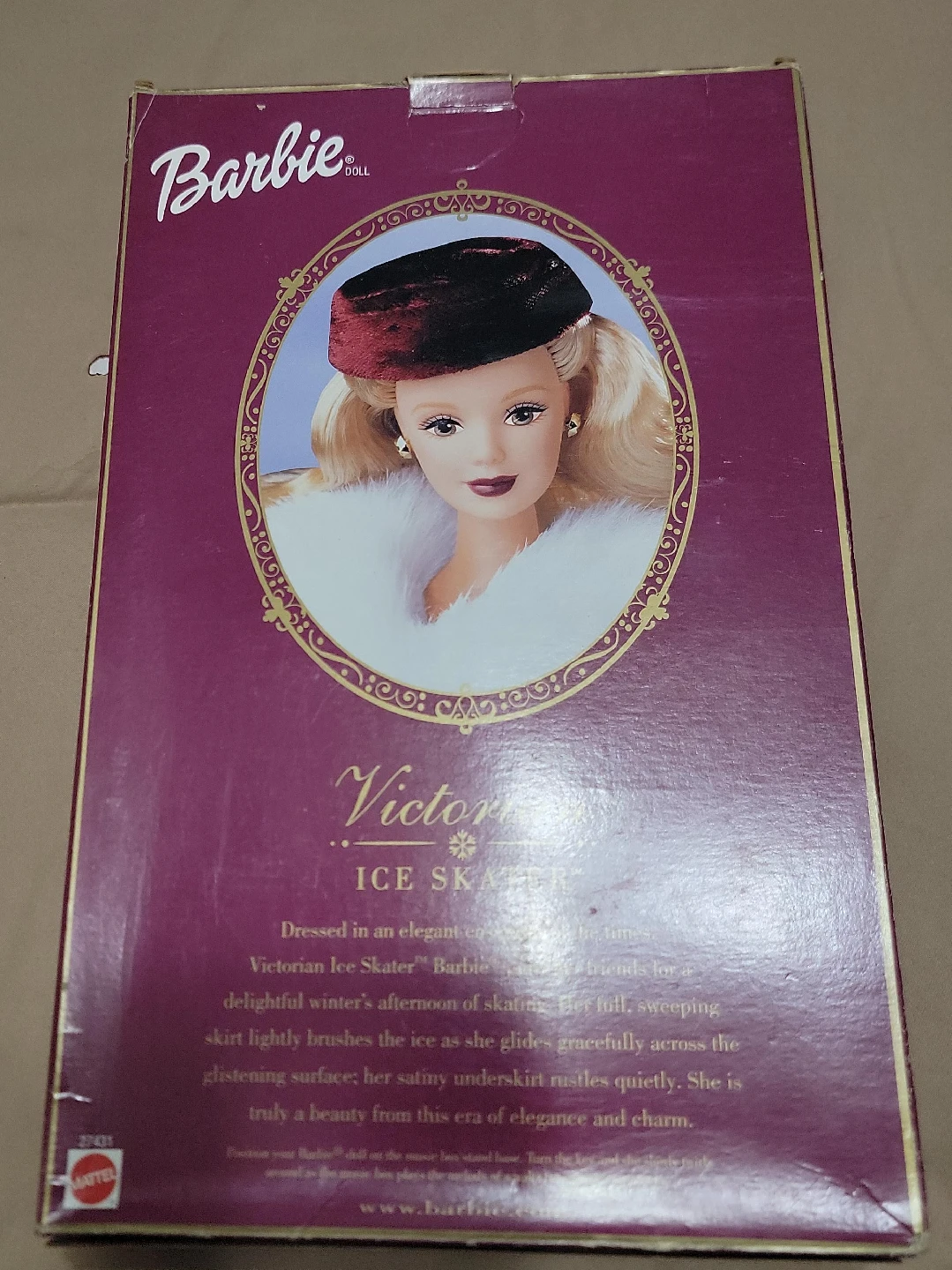 Victorian Ice Skater Barbie Doll image indicator(1)