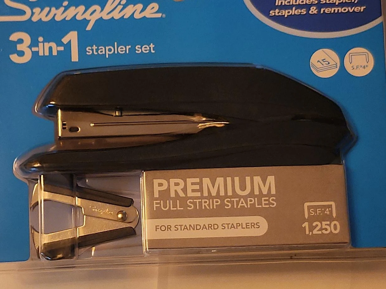 Swingline 3-in-1 Stapler Set - Brand New
