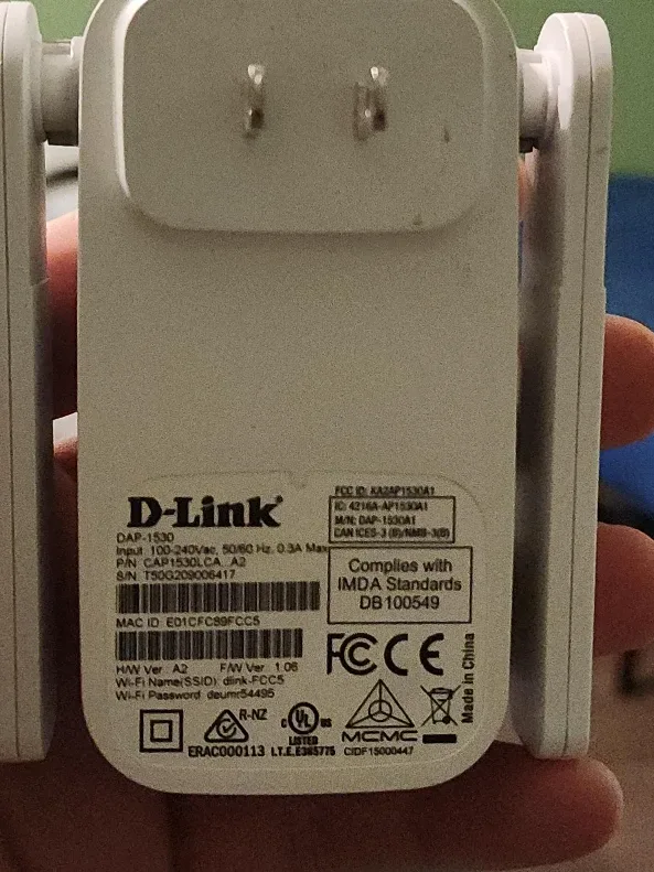 D-Link DAP-1530 WiFi Range Extender
