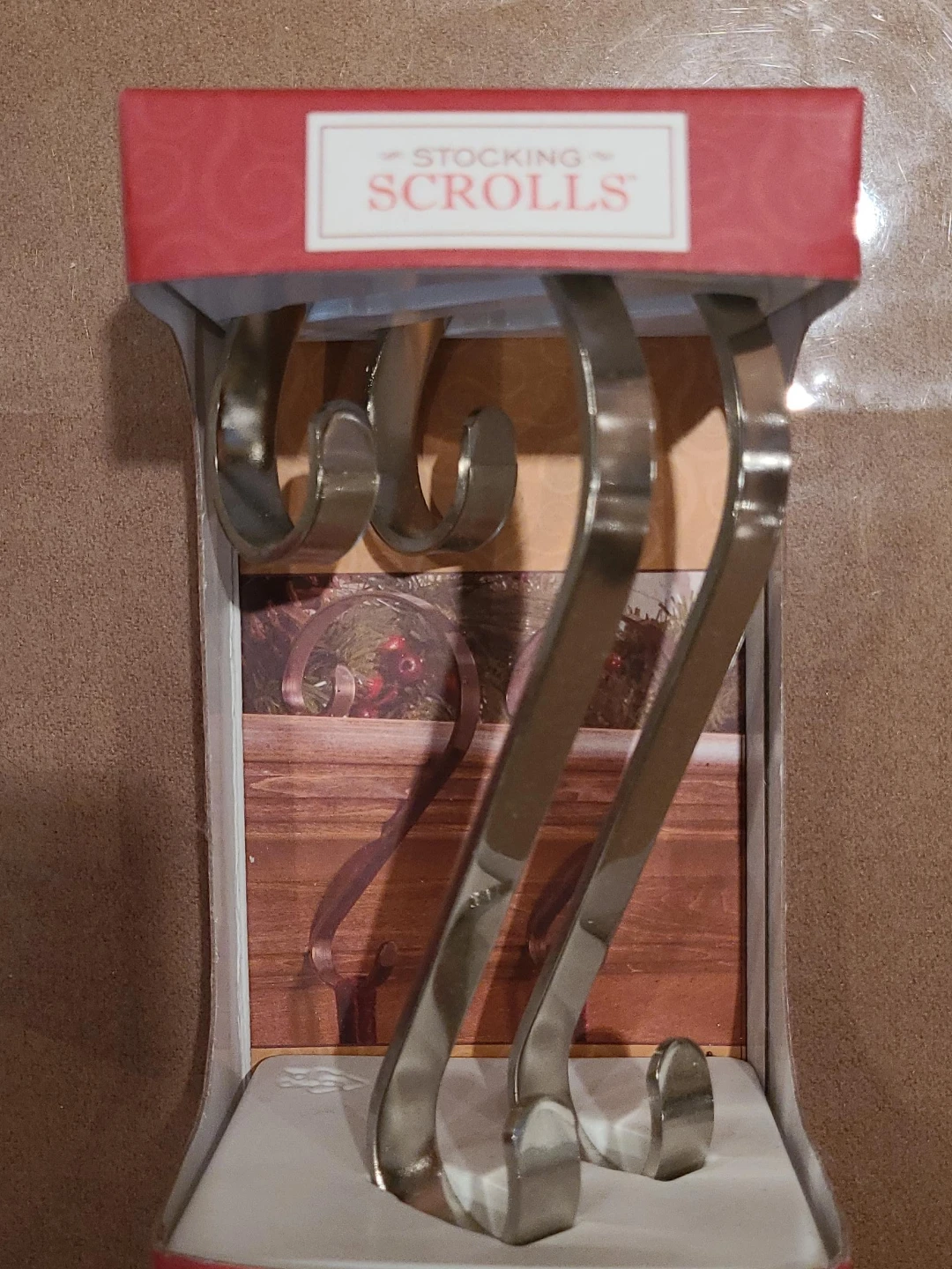 Stocking Scrolls Stocking Holder thumbnail