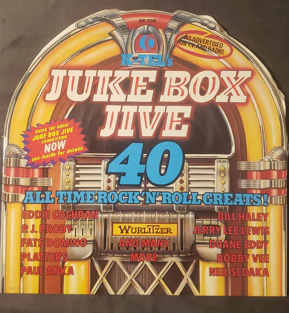 K-Tel Juke Box Jive 40 All Time Rock 'N' Roll Greats! thumbnail