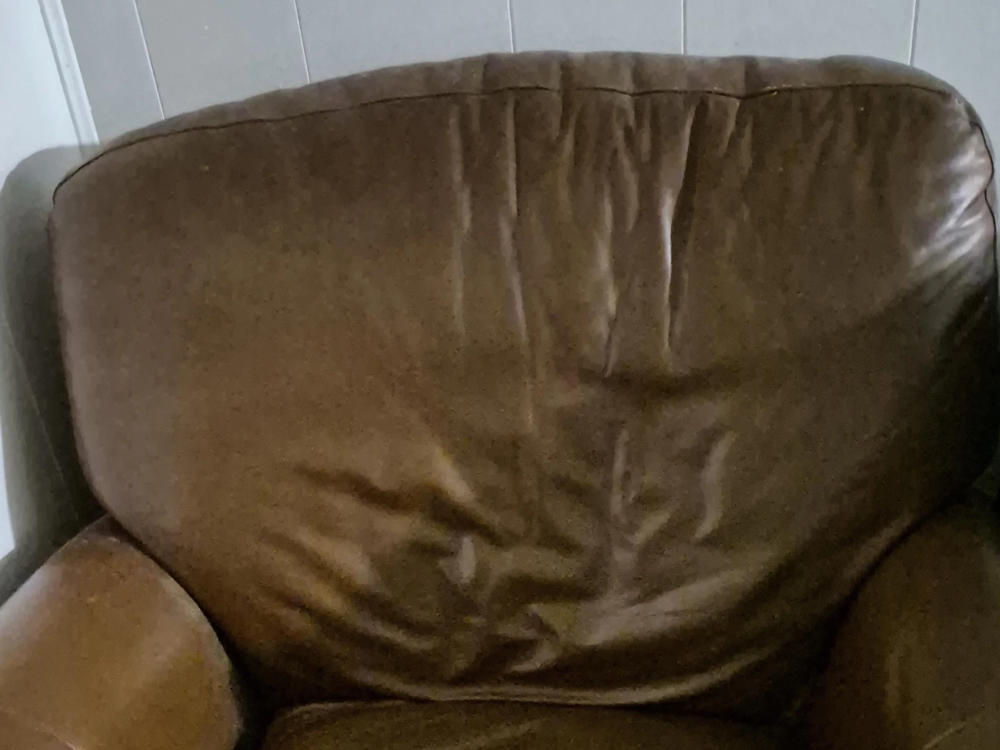 Brown Leather Armchair