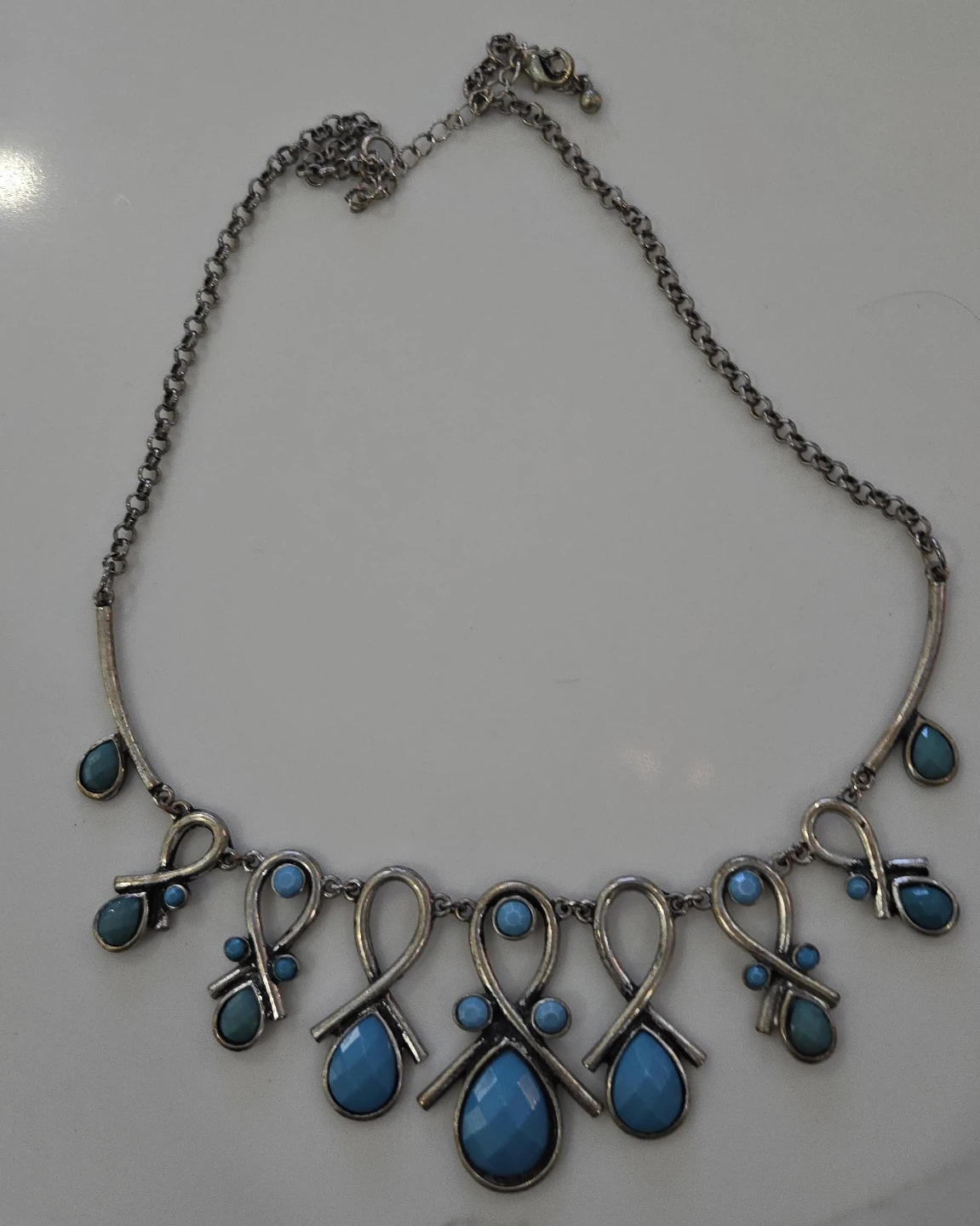 Turquoise Stone Necklace image indicator(1)