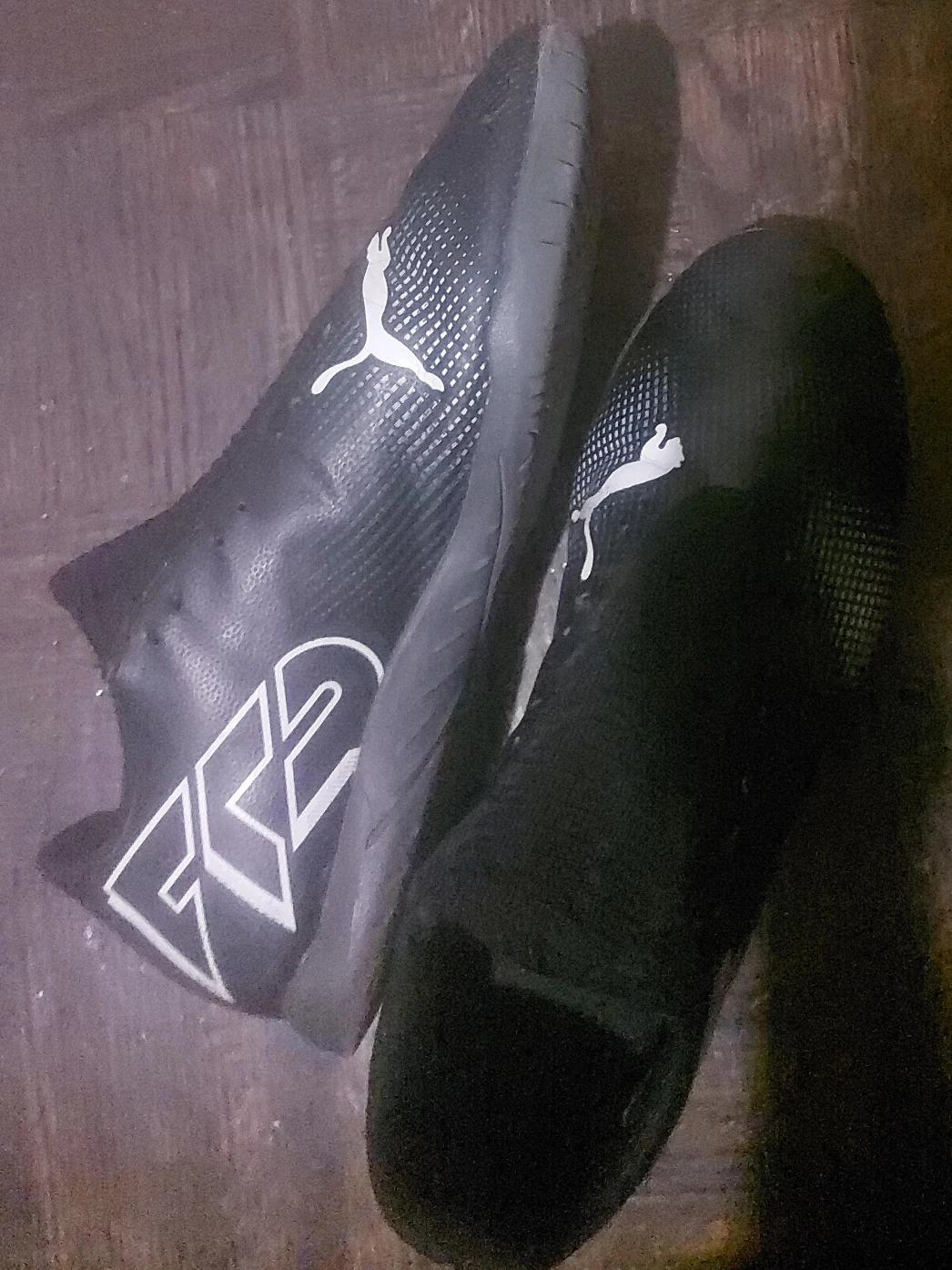 Puma Ultra Match FKE2 Black Soccer Shoes