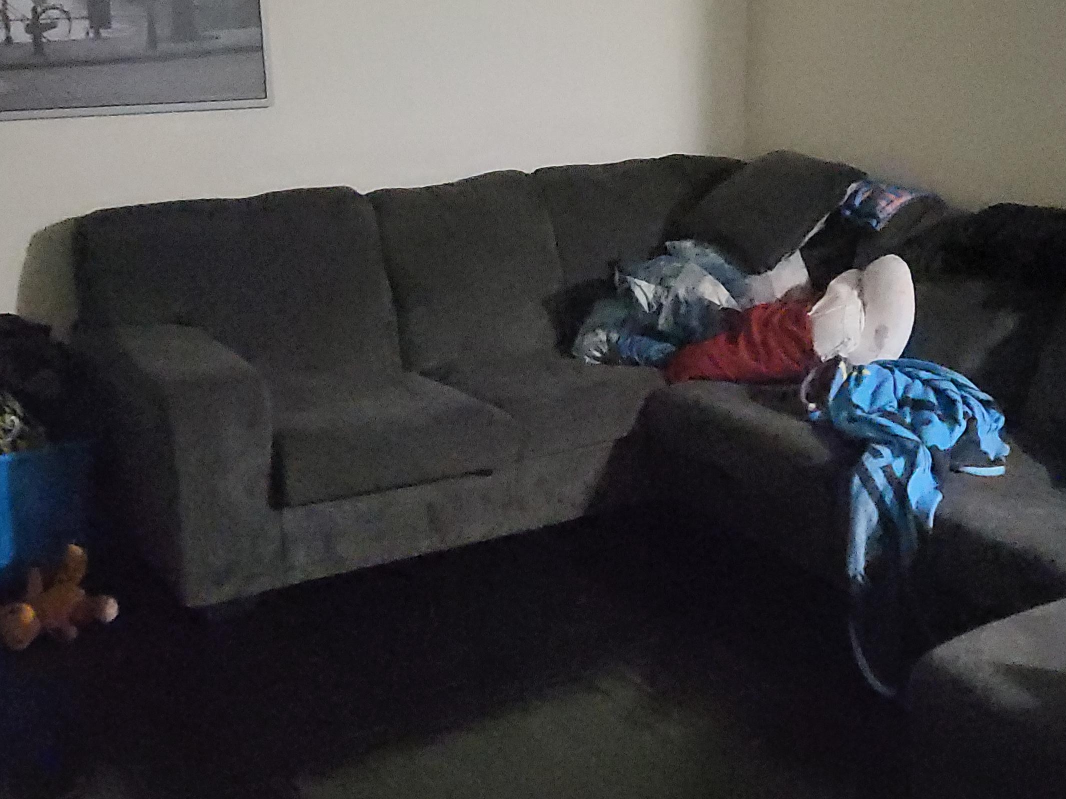 Dark Grey Sectional Sofa
