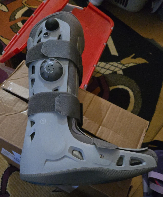 Grey Walker Boot Medium