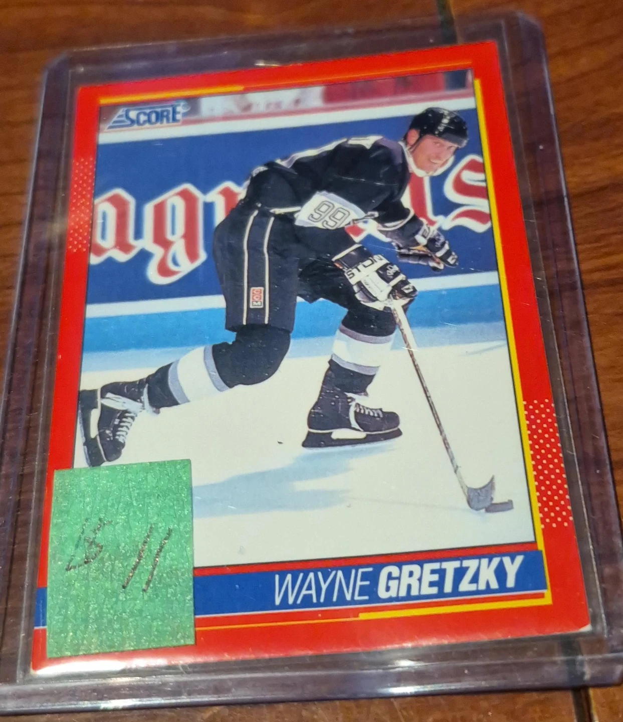 Wayne Gretzky Score Hockey Card thumbnail