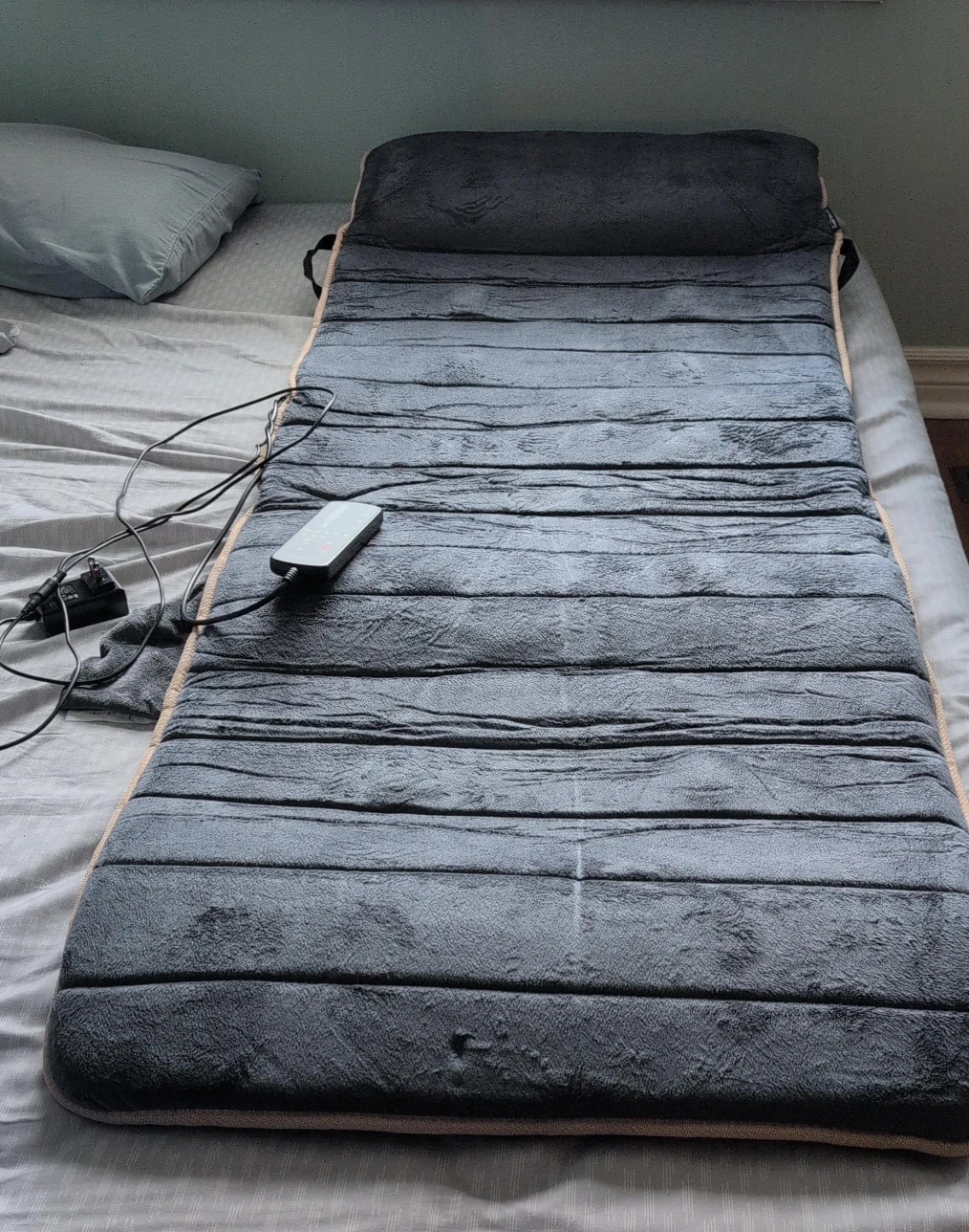 Massage Mat with Pillow & Controller