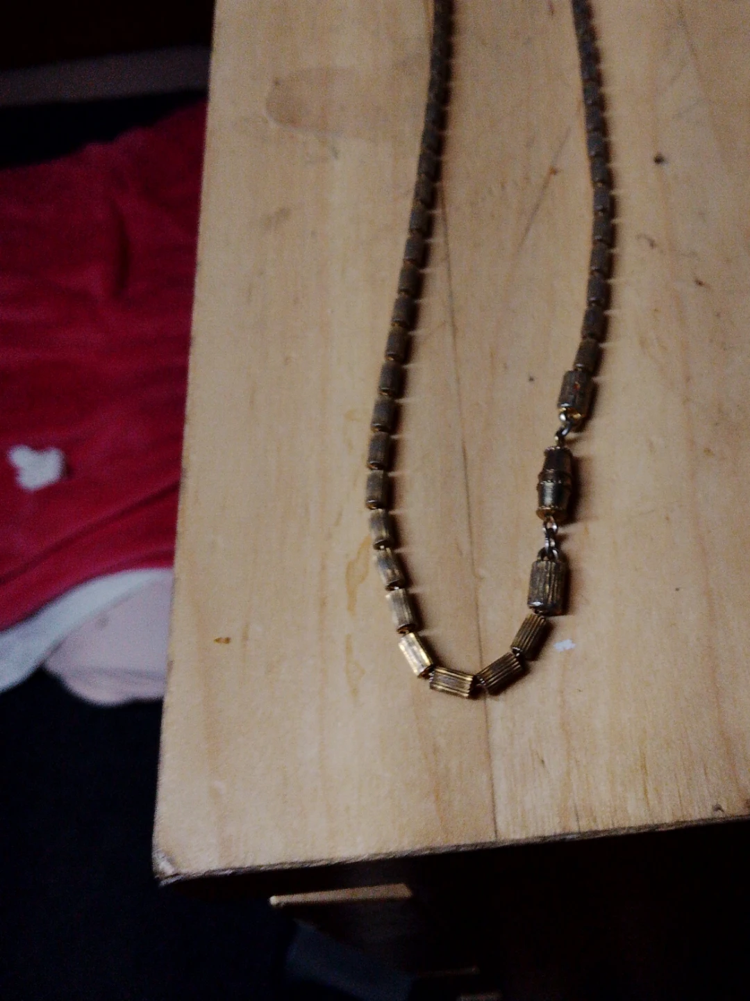 Vintage Gold Tone Necklace thumbnail