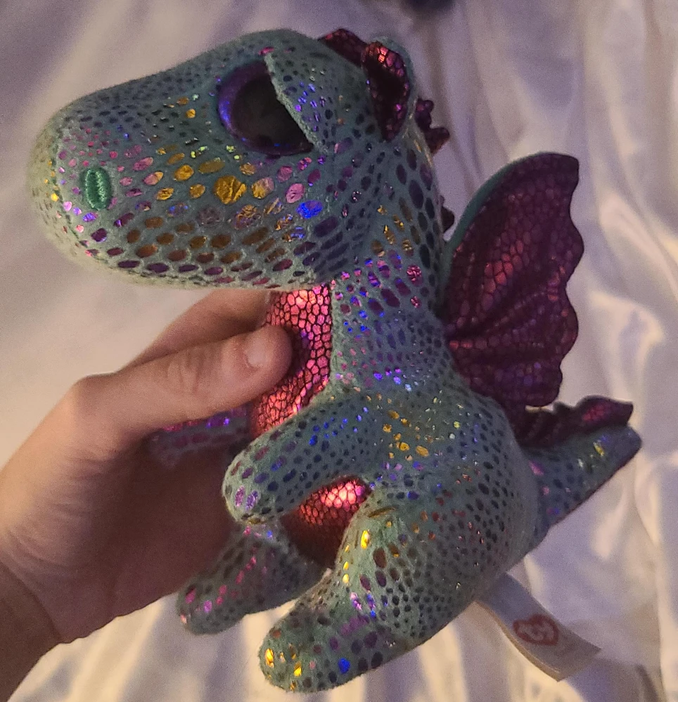 Ty Beanie Boo Cinder Dragon Plush