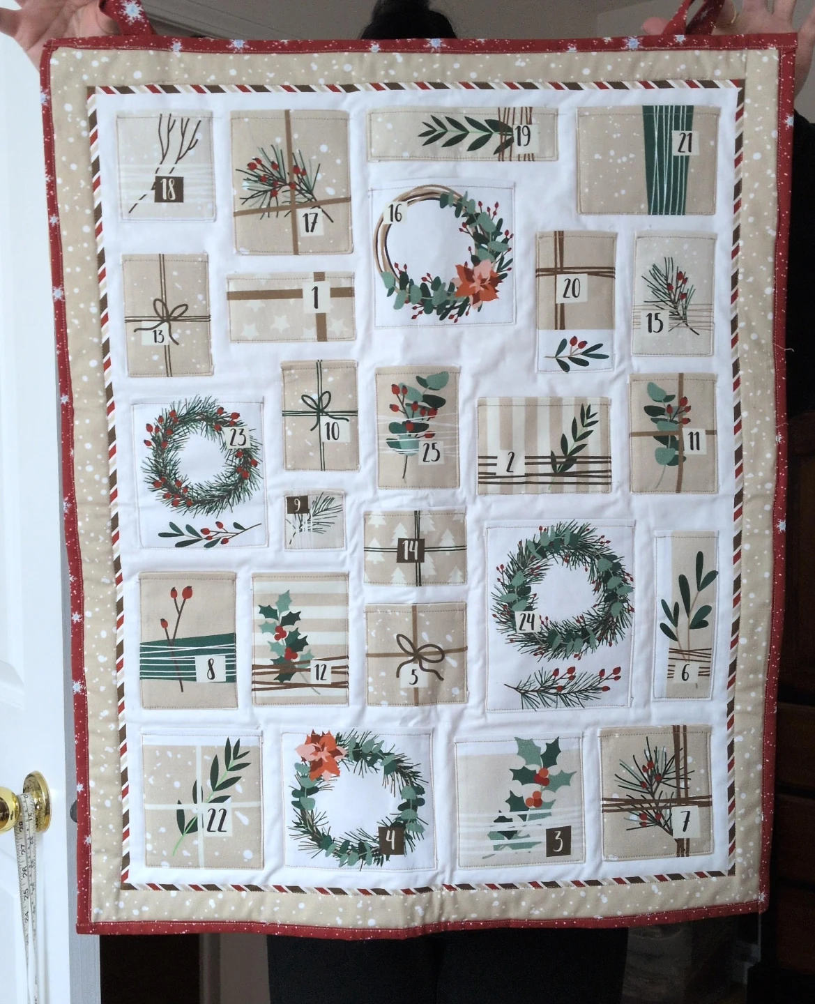 Handmade Christmas Advent Calendar