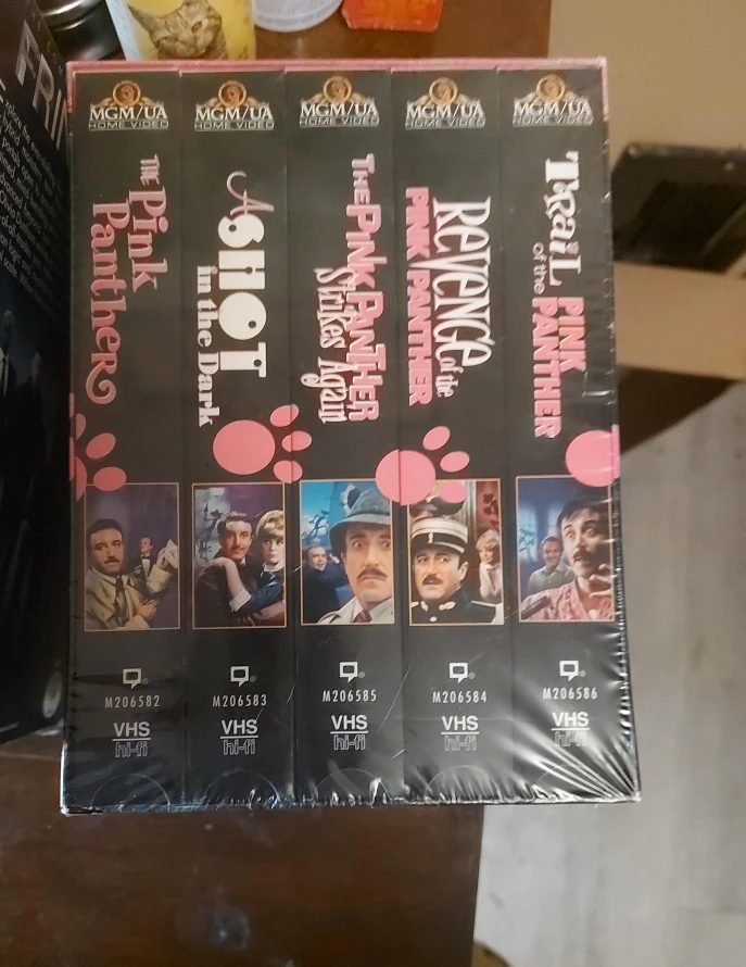 The Pink Panther VHS Tape Collection - Sealed!