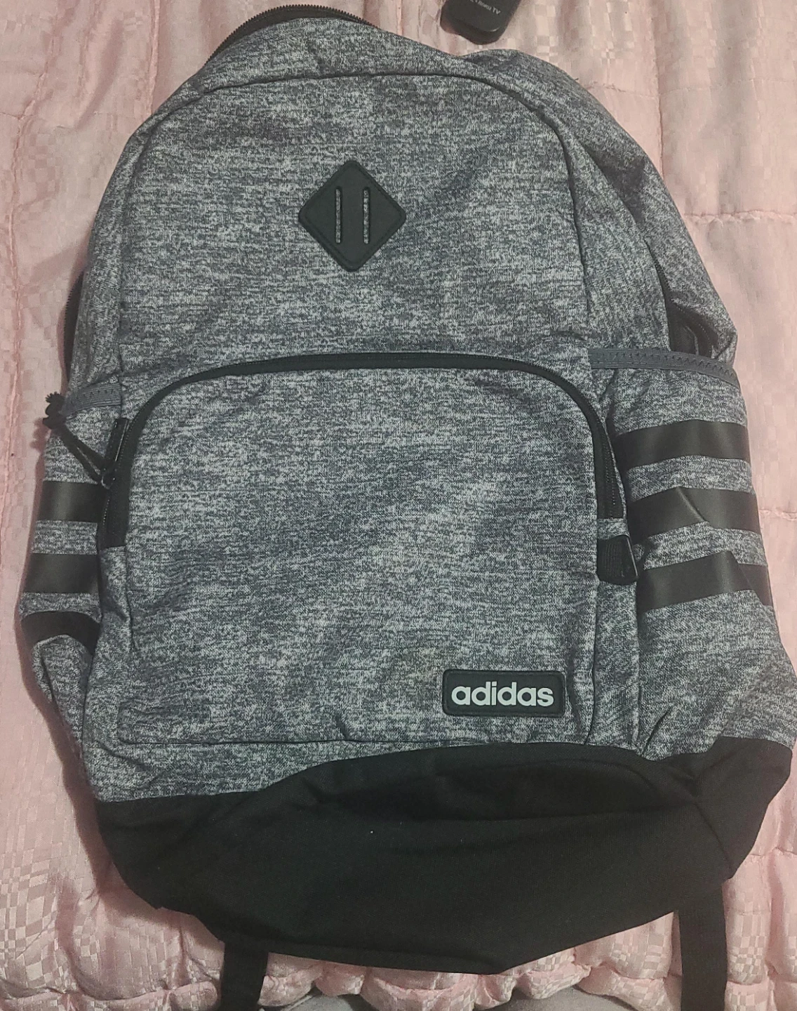 Adidas Backpack - Grey & Black thumbnail