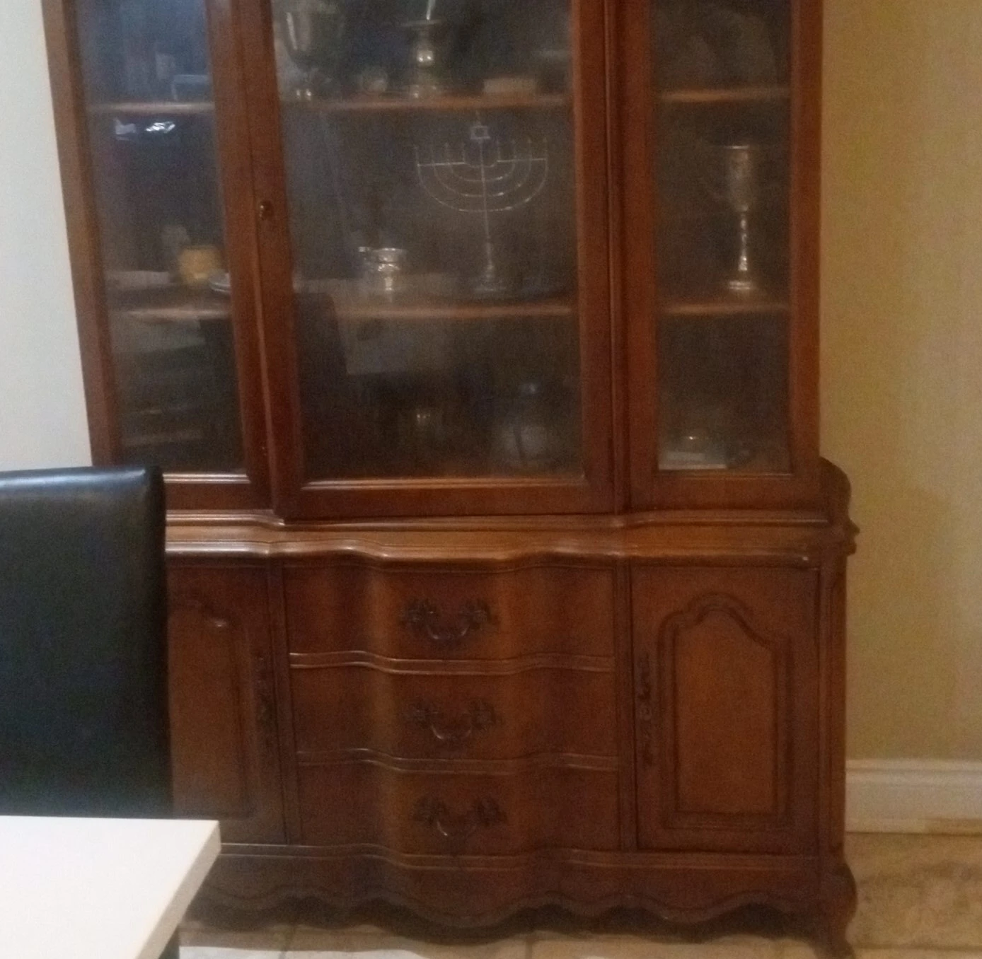Wooden China Cabinet thumbnail