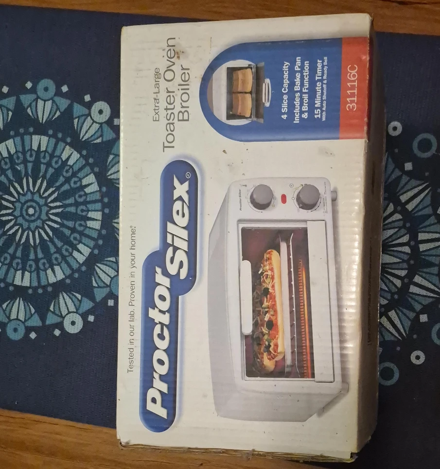 Proctor Silex Toaster Oven Broiler