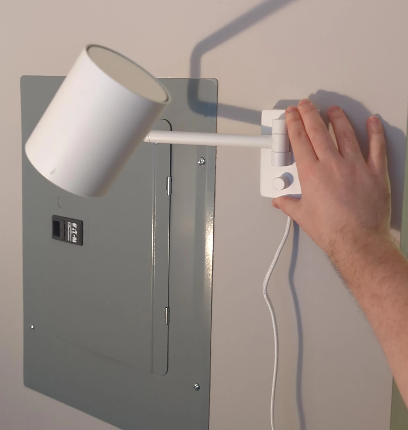 IKEA Nymåne White Wall Lamp