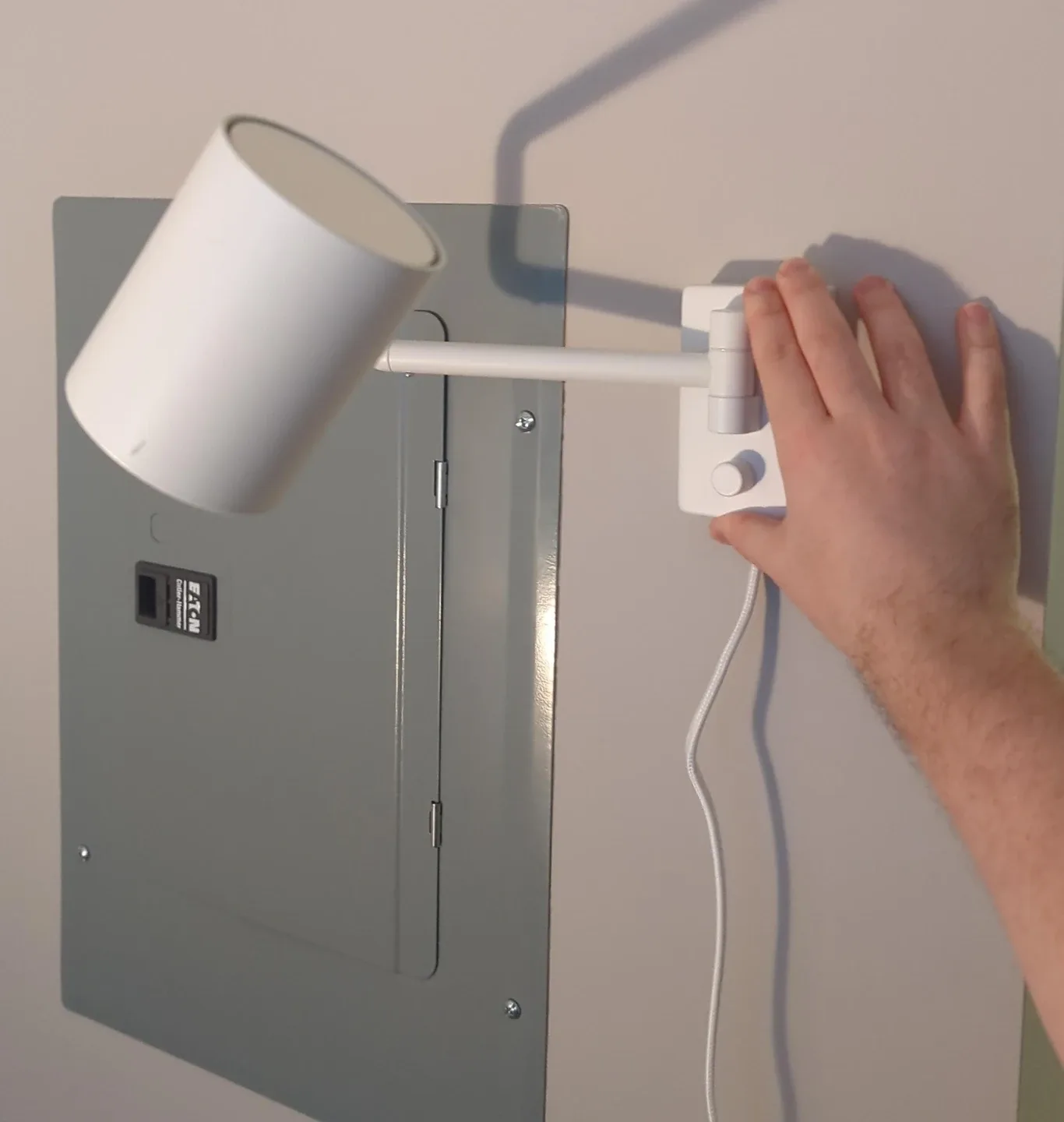 IKEA Nymåne White Wall Lamp