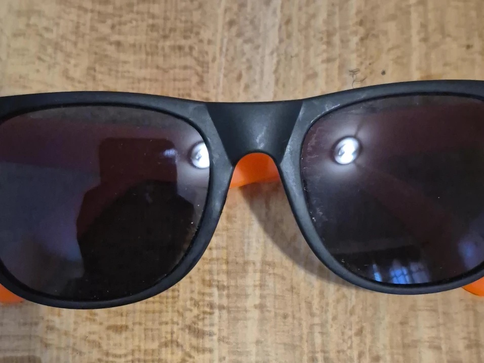 Mohawk College Sunglasses - Black & Orange