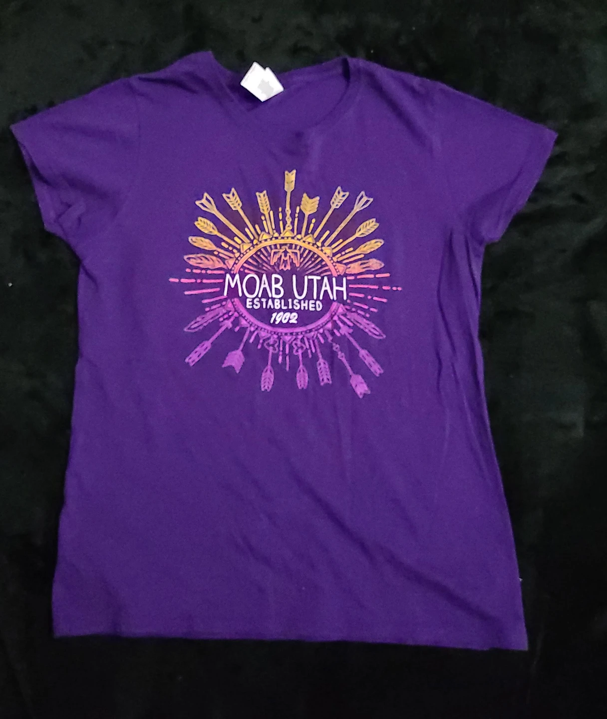 Purple Moab Utah T-Shirt - Size M