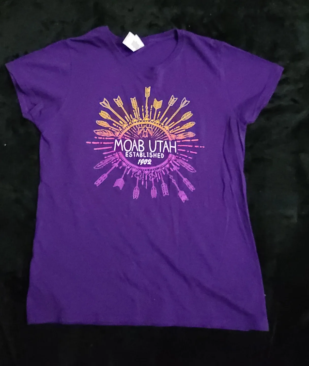 Purple Moab Utah T-Shirt - Size M