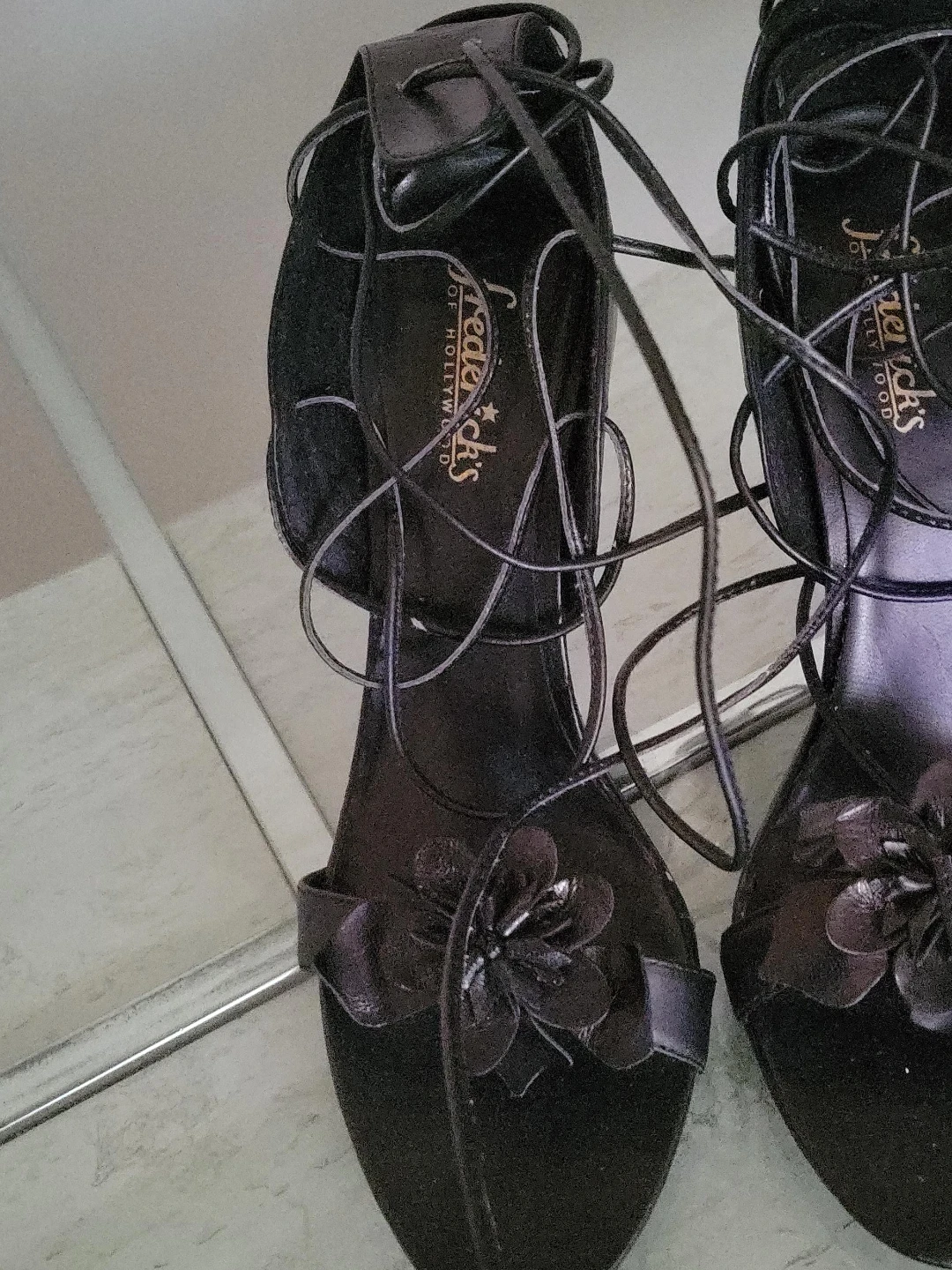 Frederick's of Hollywood Black Heels - Size 9M