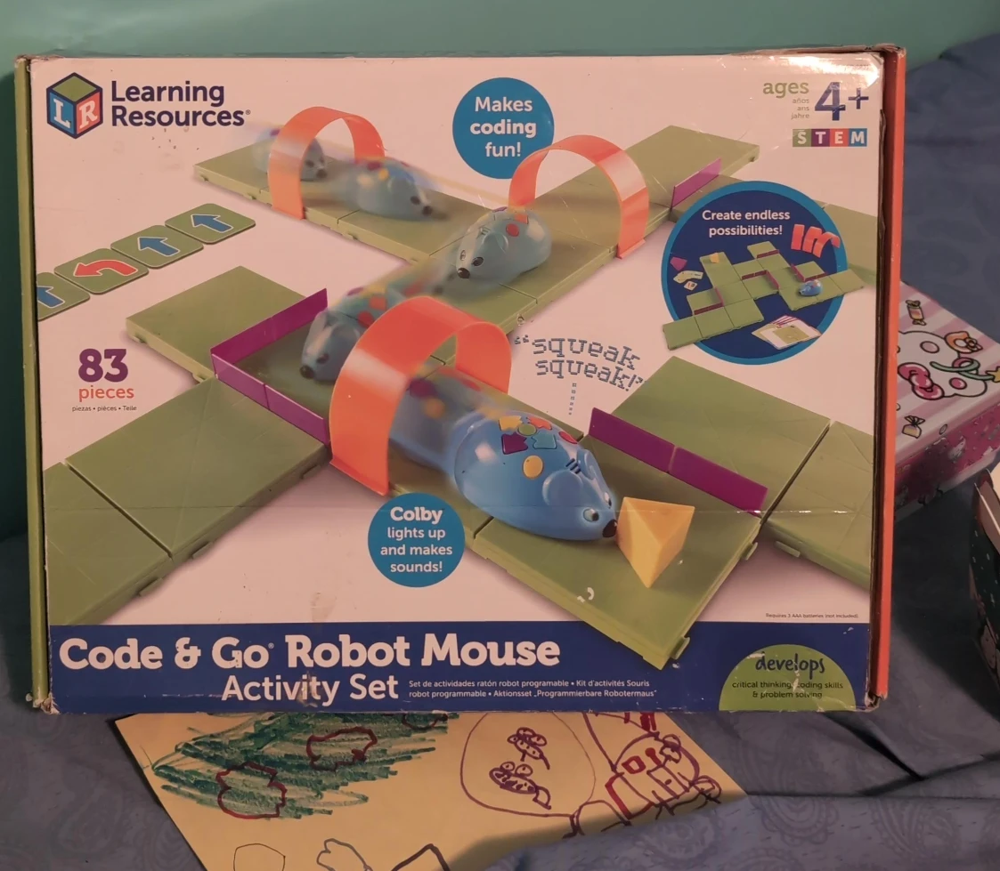 Learning Resources Code & Go Robot Mouse Activity Set