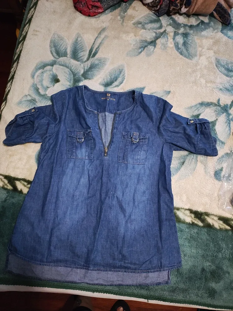 Anne Klein Denim Shirt
