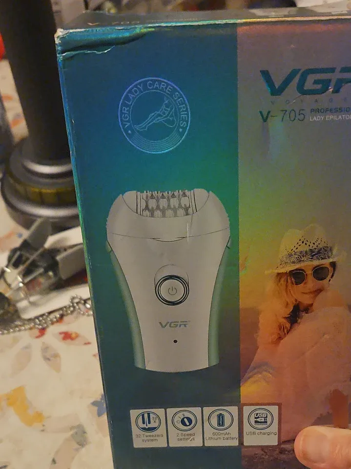 VGR V-705 Professional Lady Epilator