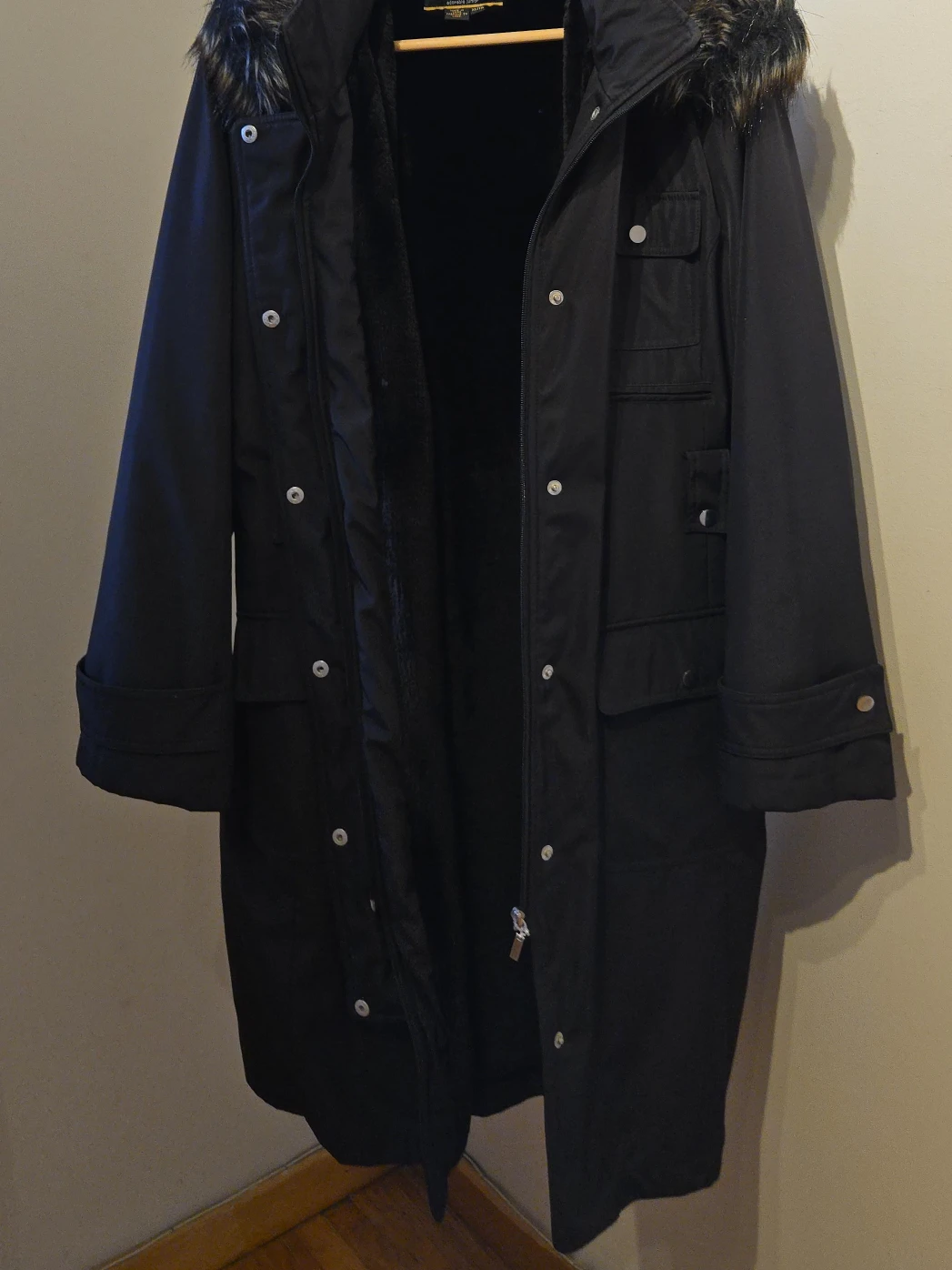 Noveltti Adorable Black Winter Coat XL/TG