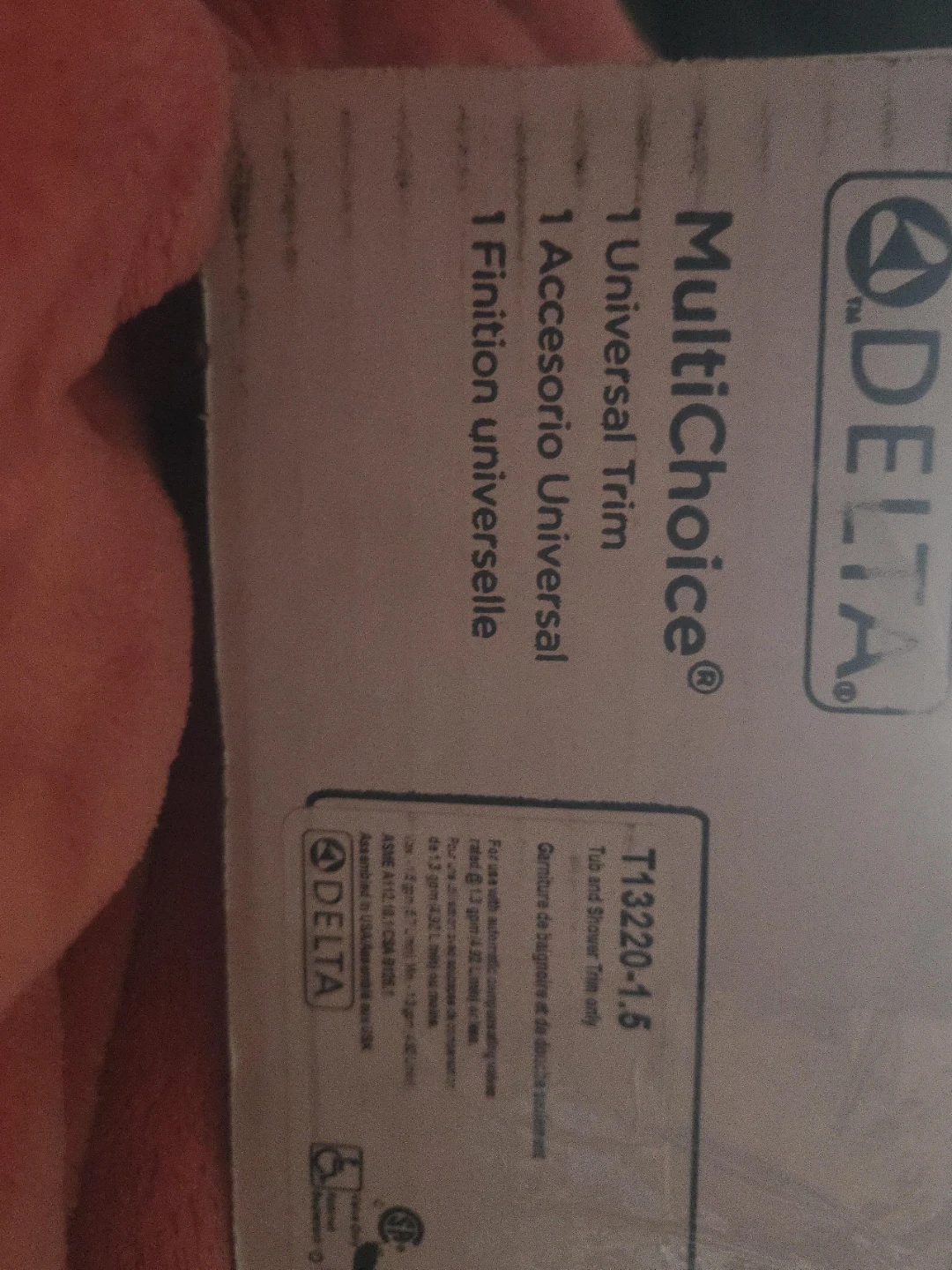 Delta MultiChoice Universal Tub/Shower Trim Kit