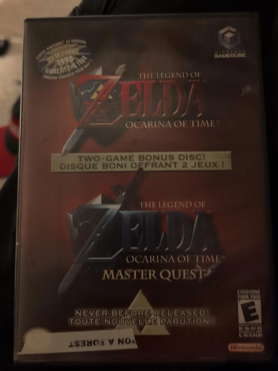 Legend of Zelda: Ocarina of Time Master Quest GameCube