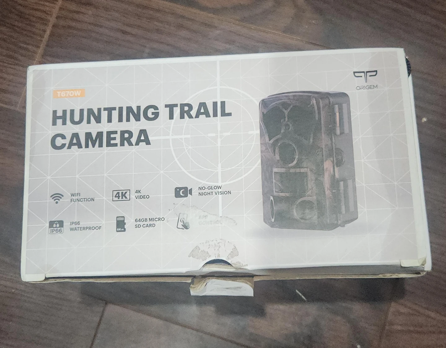 Origem T670W Hunting Trail Camera - 4K, Waterproof