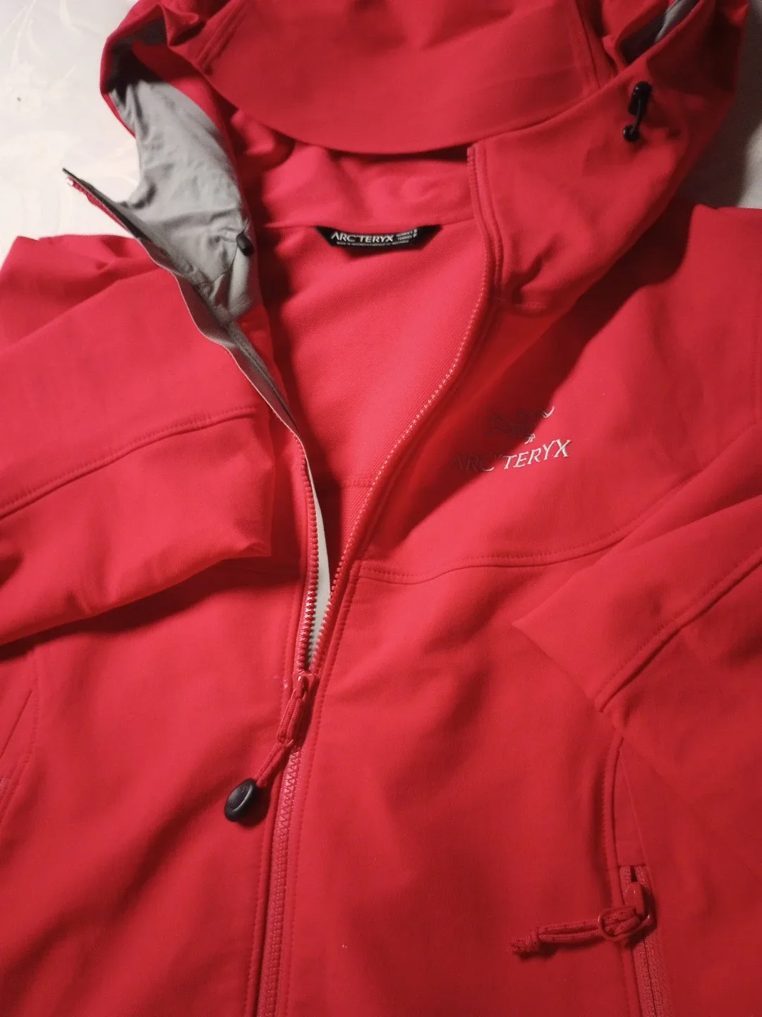 Arc'teryx Red Softshell Jacket Size S