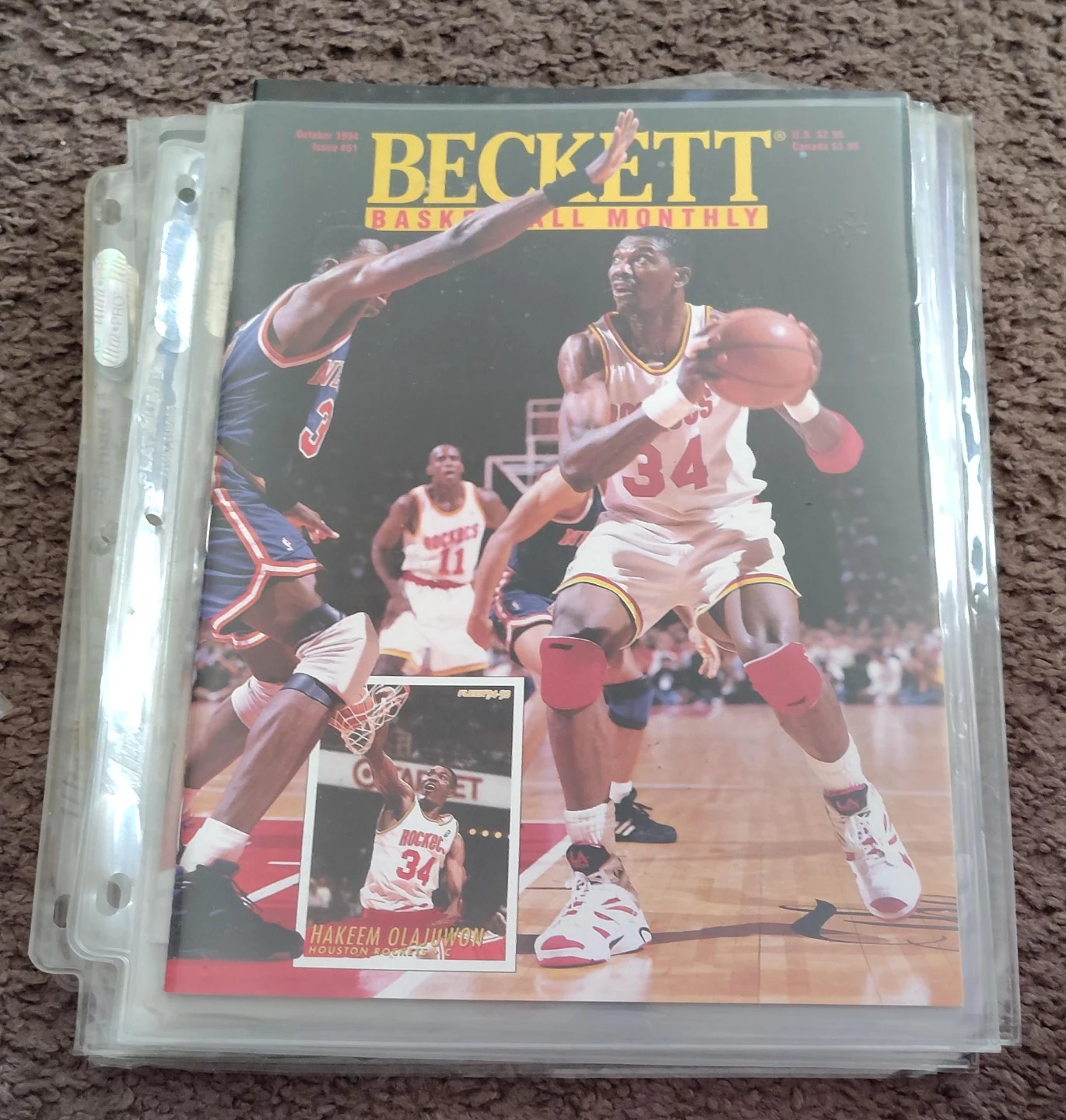 Beckett Basketball Monthly Magazine October 1994